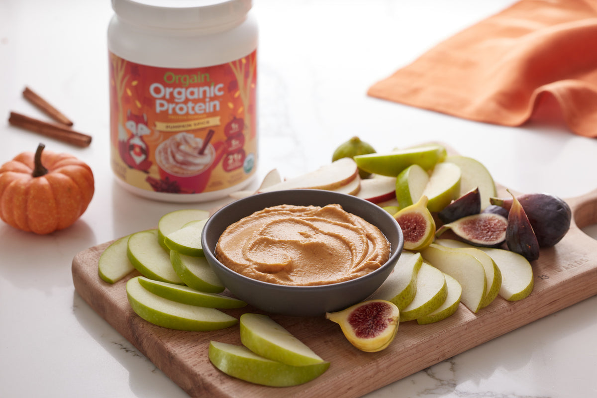Pumpkin Spice Protein Dip