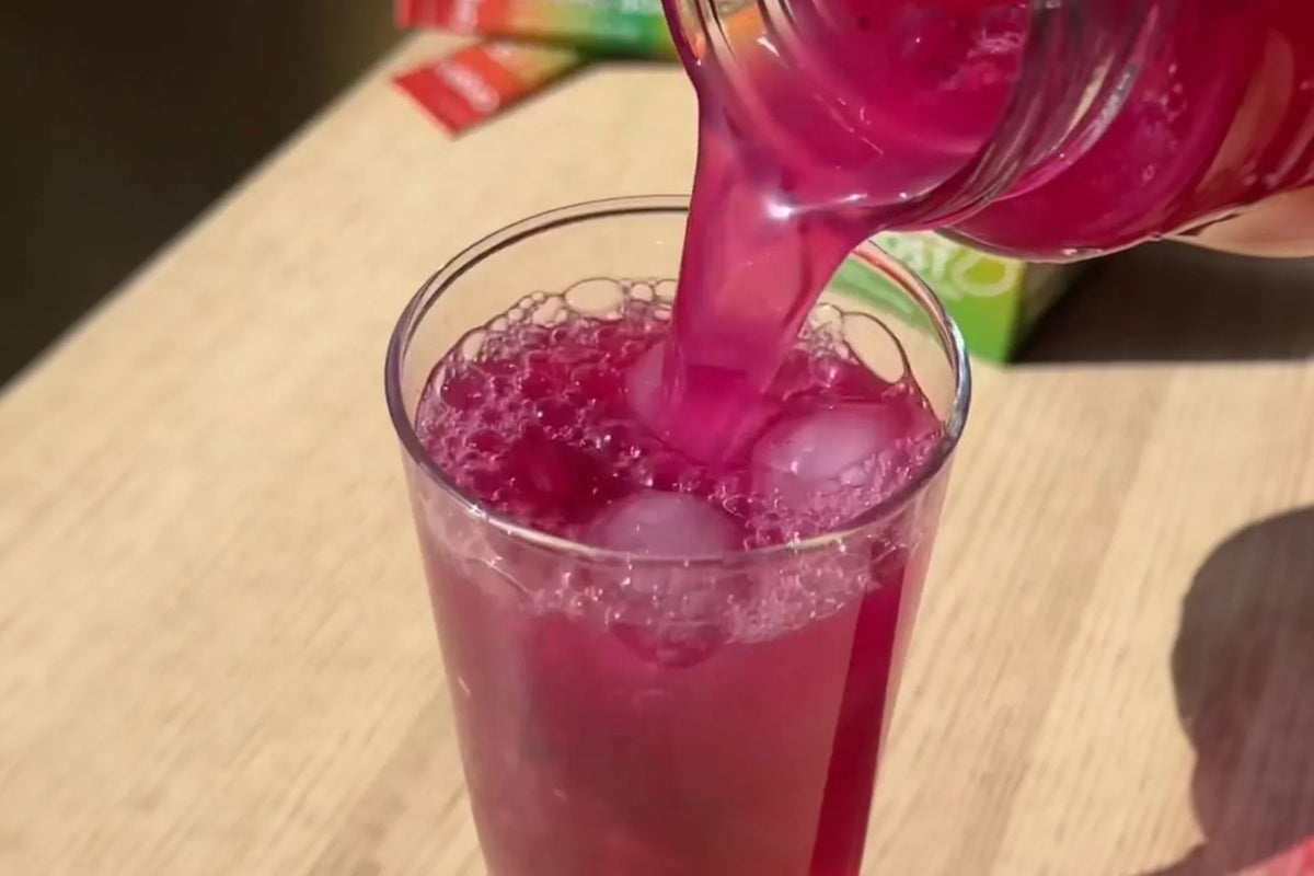 Hydrating Dragonfruit Lemonade