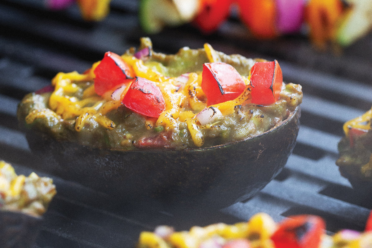 Twice-Grilled Guaco-cados