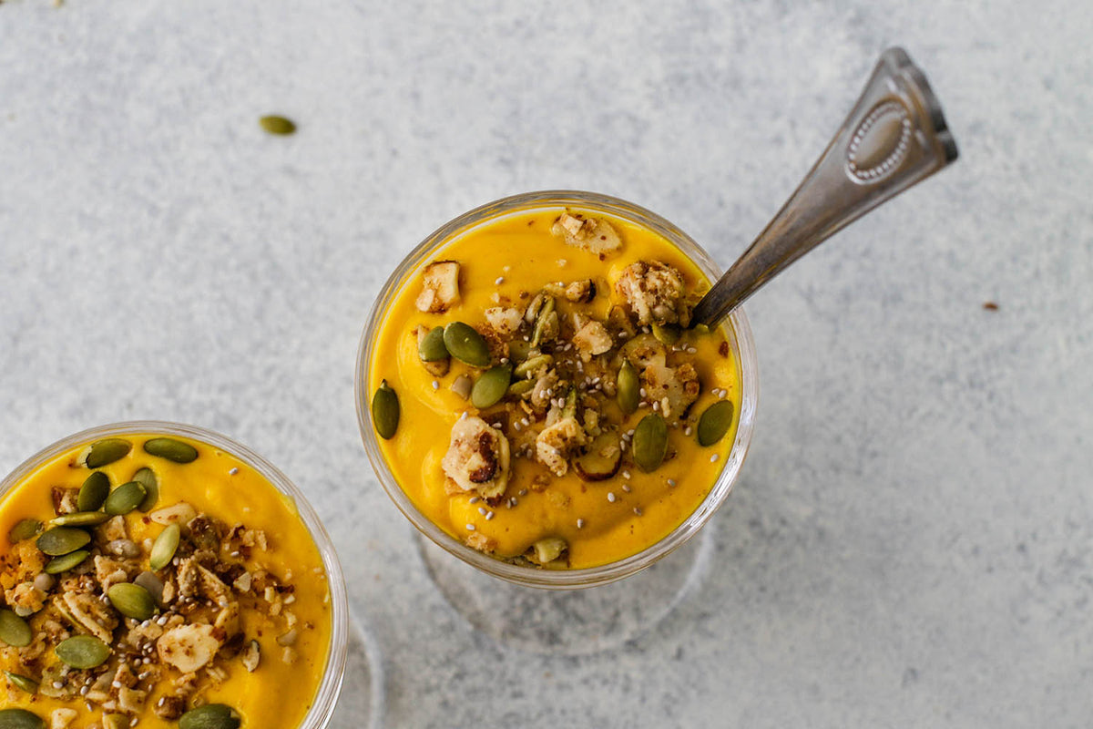 Pumpkin Protein Parfaits