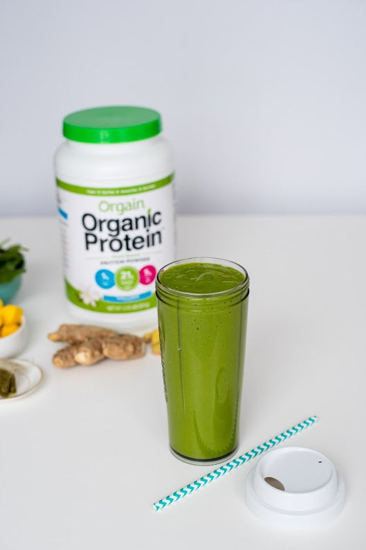 Super Green Tea Immune Boosting Smoothie