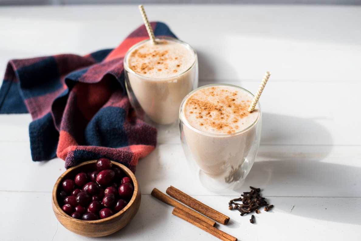 Vegan Banana Nog Smoothie