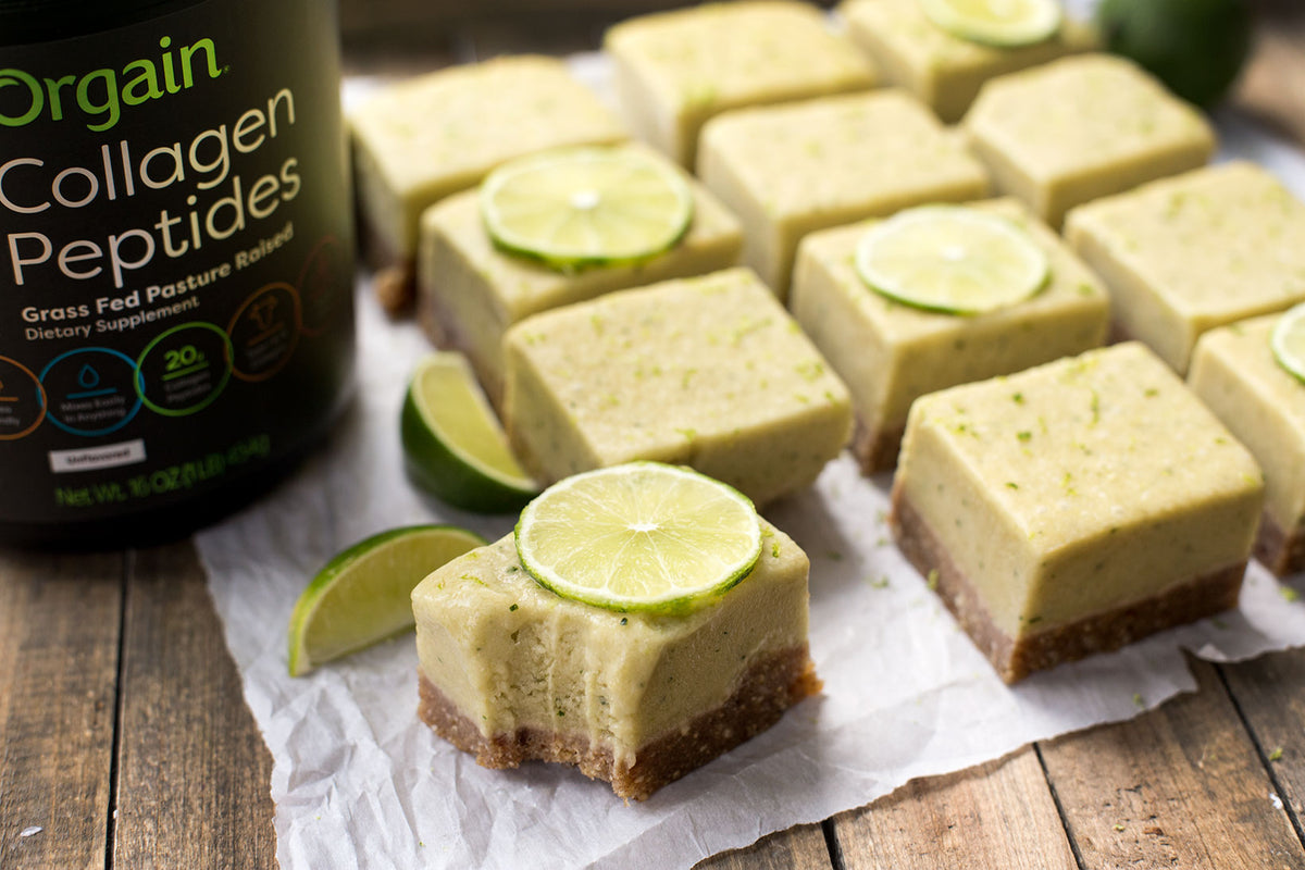 Collagen Key Lime Bars