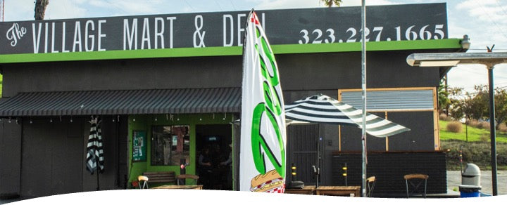 village mart and deli store front