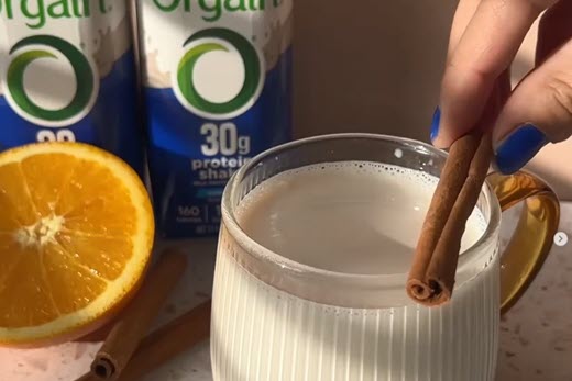 Vanilla Protein Cinnamon Orange Steamie Tea Recipe