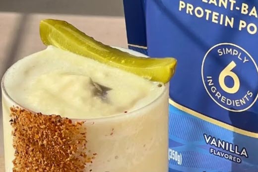 Pineapple Pickle Protein Smoothie