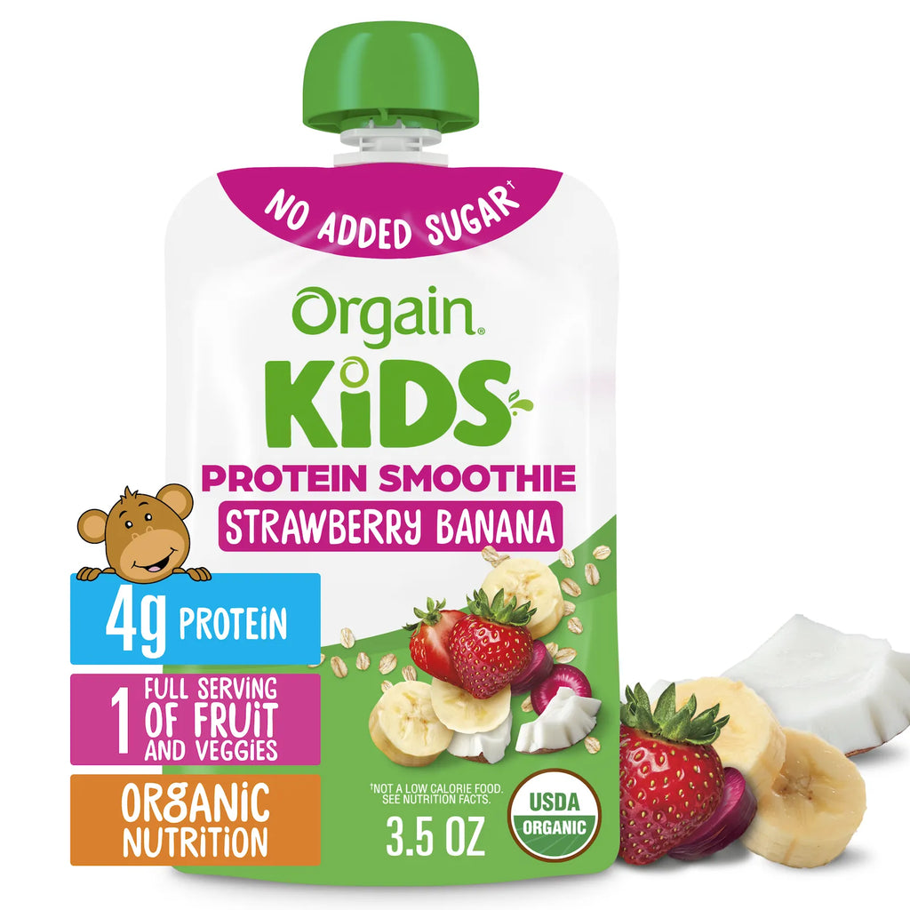 Kids Protein Smoothie - Strawberry Banana Featured Image
