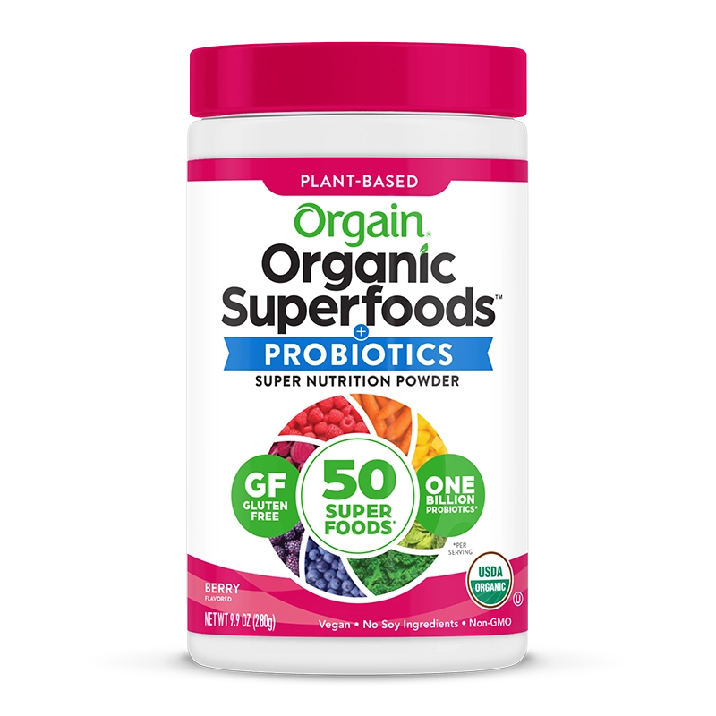 Organic Superfoods Probiotics Powder - Berry Featured Image